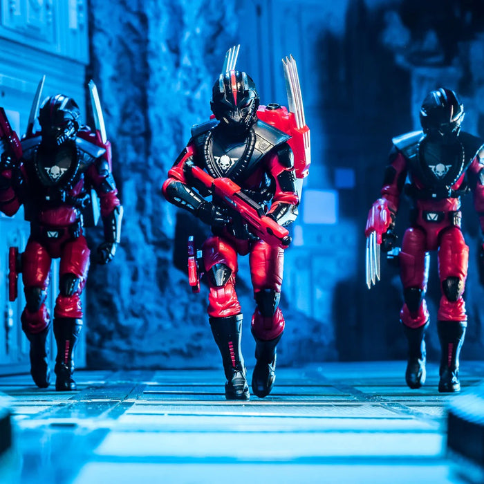 Red Shadows 4" WOLF TROOPER (1/18 Scale) | Action Figure | Skeletron
