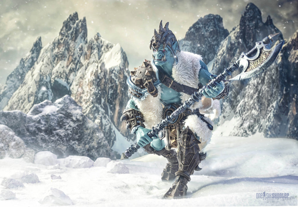Mythic Legions: Ashes of Agbendor - Frost Ogre | Action Figure | Four Hoursemen
