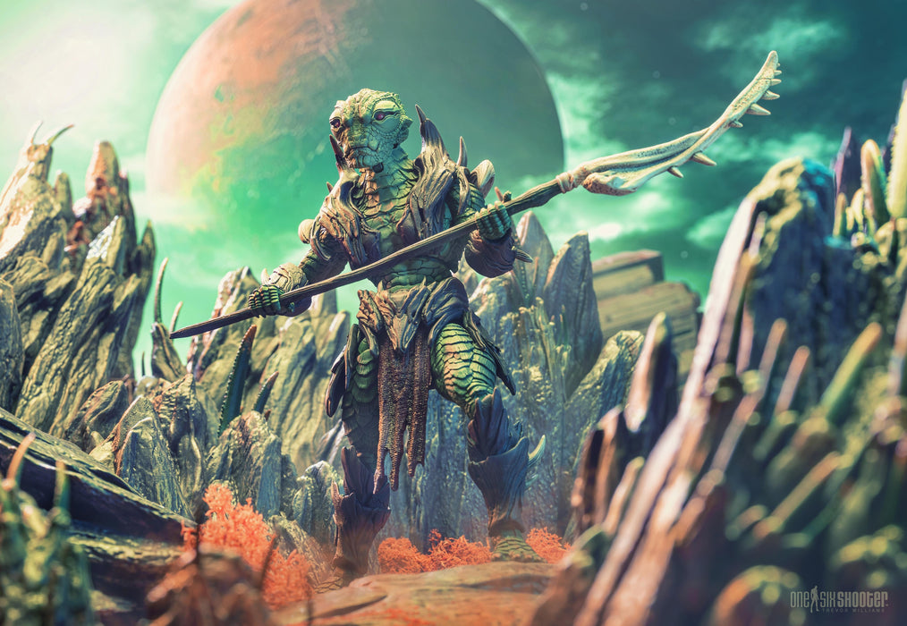 Thraxxian Scout (OxKrewe - Book One, Thraxxon) | Cosmic Legions Action Figure | Four Horsemen