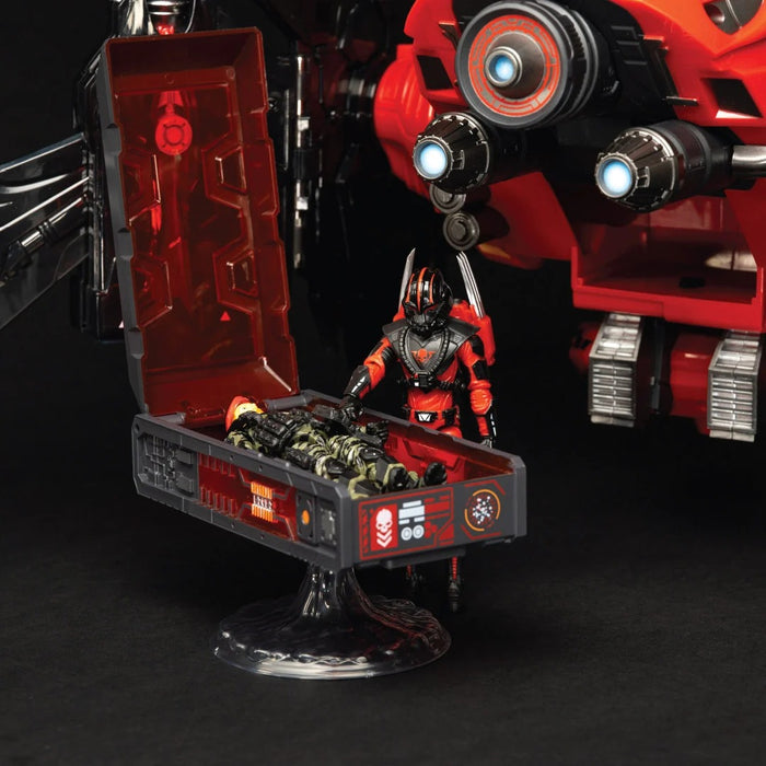 [PREORDER] ROBOSKULL MKII with 4" BLOOD WOLF (1/18 or 1/12 Scale) | Action Figure | Skeletron