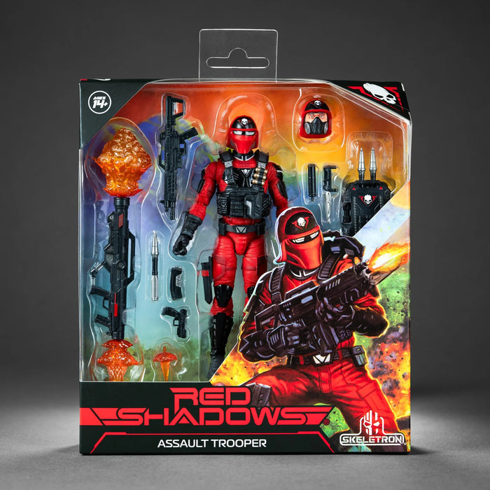 [PREORDER] Red Shadows 6" ASSAULT TROOPER (1/12 Scale) | Action Figure | Skeletron
