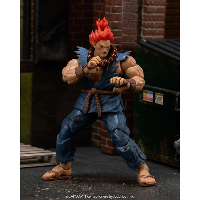 [PREORDER] Ultra Street Fighter II Akuma 6-Inch Scale Action Figure | Jada Toys Street Fighter Action Figures