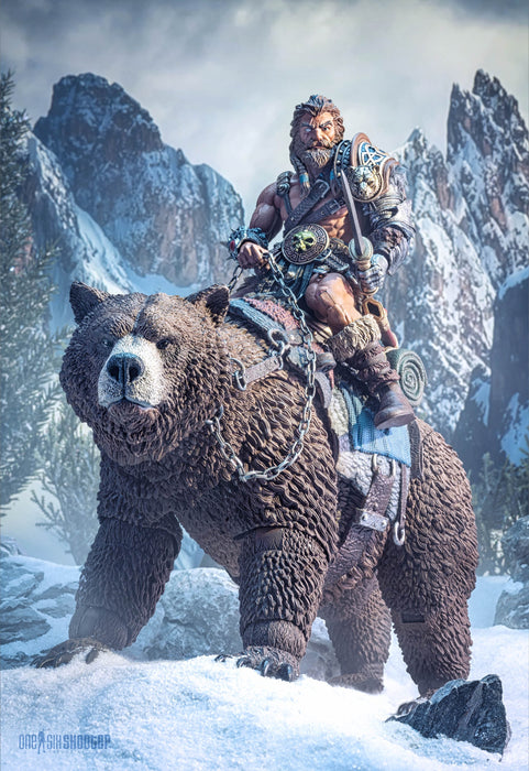 Rising Sons - Bodvar (Bear Mount) | Mythic Legions Action Figure | Four Horsemen