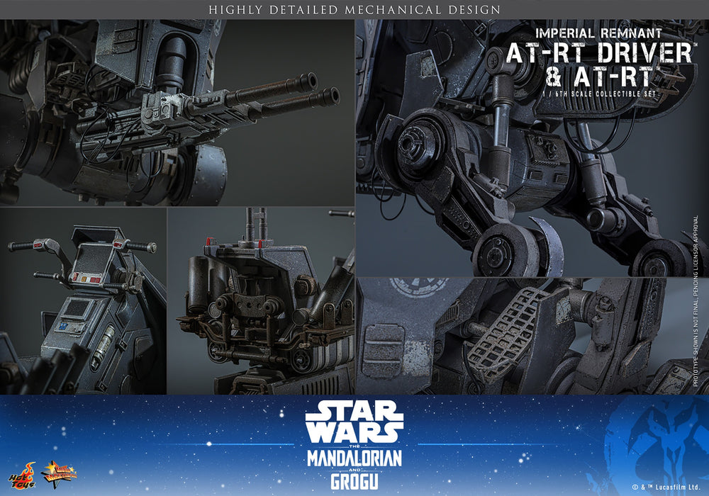 [PREORDER] Imperial Remnant AT-RT Driver and AT-RT MMS875 | Sixth Scale Figure | Hot Toys