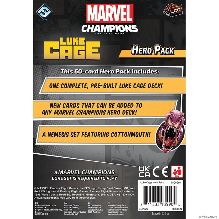 Luke Cage | Marvel Champions: The Living Card Game | Fantasy Flight Games