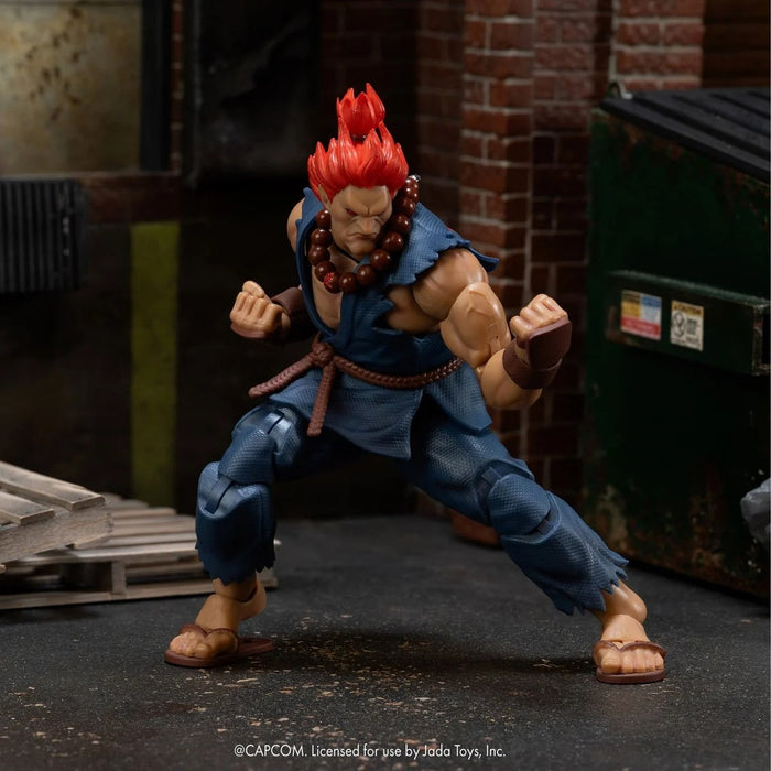 [PREORDER] Ultra Street Fighter II Akuma 6-Inch Scale Action Figure | Jada Toys Street Fighter Action Figures