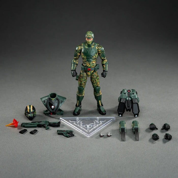 Red Shadows 6" JUNGLE WOLF TROOPER (1/12 Scale) | Action Figure | Skeletron