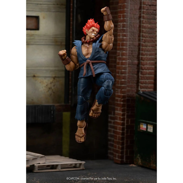 [PREORDER] Ultra Street Fighter II Akuma 6-Inch Scale Action Figure | Jada Toys Street Fighter Action Figures