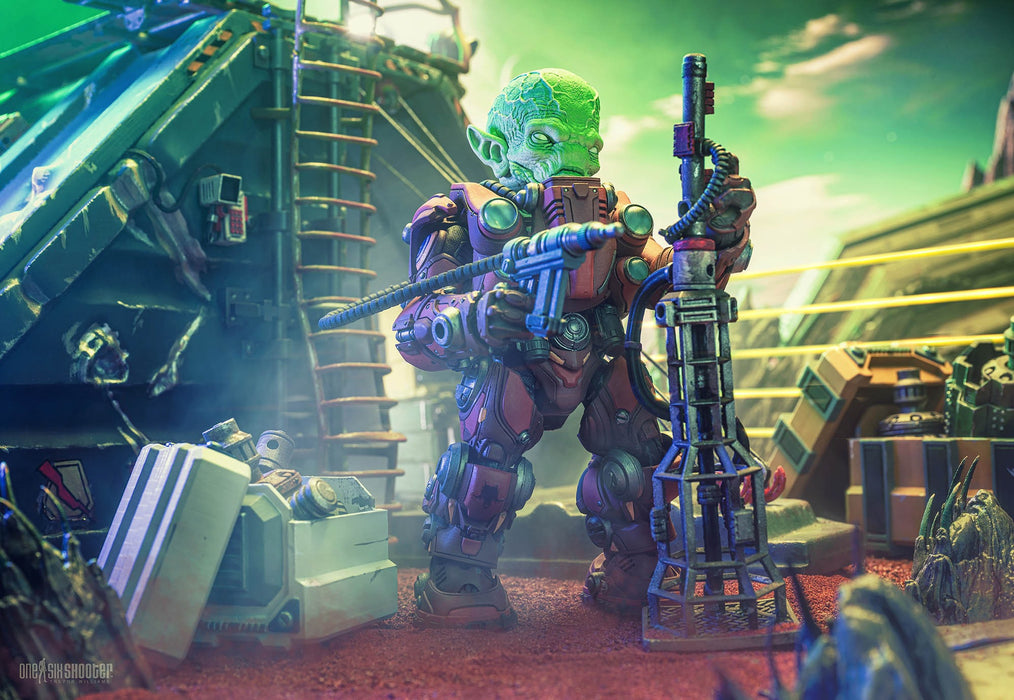 Orvar (OxKrewe - Book One, Thraxxon) | Cosmic Legions Action Figure | Four Horsemen