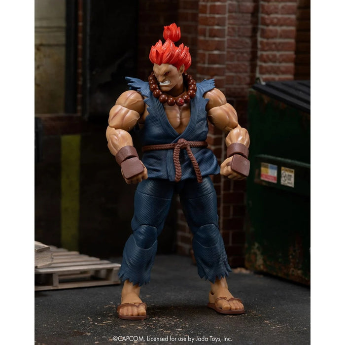 [PREORDER] Ultra Street Fighter II Akuma 6-Inch Scale Action Figure | Jada Toys Street Fighter Action Figures