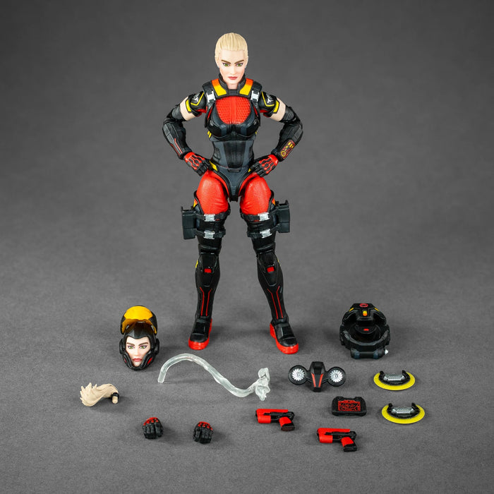 [PREORDER] Red Shadows 6" CYBERIA (1/12 Scale) | Action Figure | Skeletron