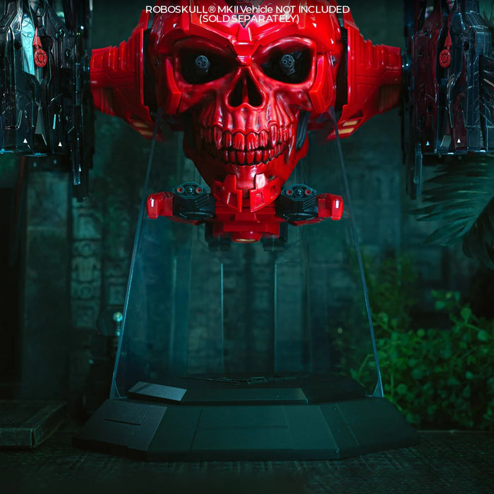 [PREORDER] ROBOSKULL MKII with 4" BLOOD WOLF (1/18 or 1/12 Scale) | Action Figure | Skeletron