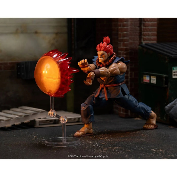 [PREORDER] Ultra Street Fighter II Akuma 6-Inch Scale Action Figure | Jada Toys Street Fighter Action Figures
