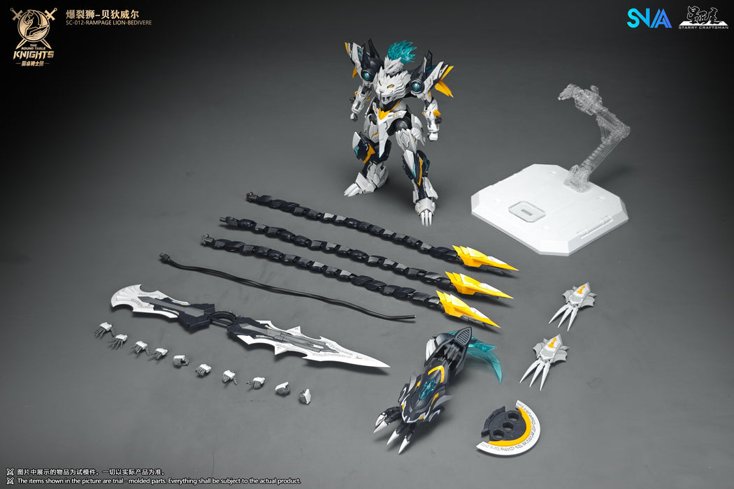 SNAA 1/144 The Round Table Knights Rampage Lion Bedivere | Model Kit | SNAA