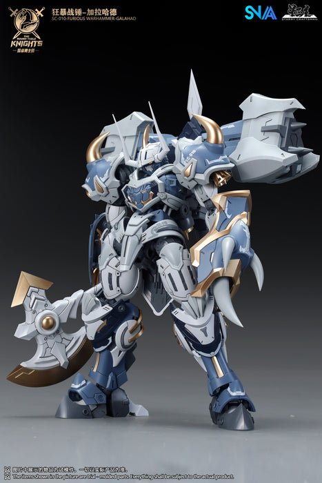 SNAA 1/144 The Round Table Knights Furious Warhammer Galahad | Model Kit | SNAA