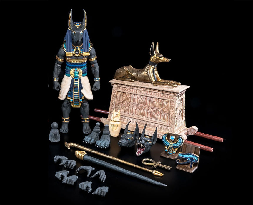 [PREORDER] Figura Obscura - Anubis (Black and Blue Version) (Retailer Appreciation Wave 2025) | Action Figure | Four Horsemen