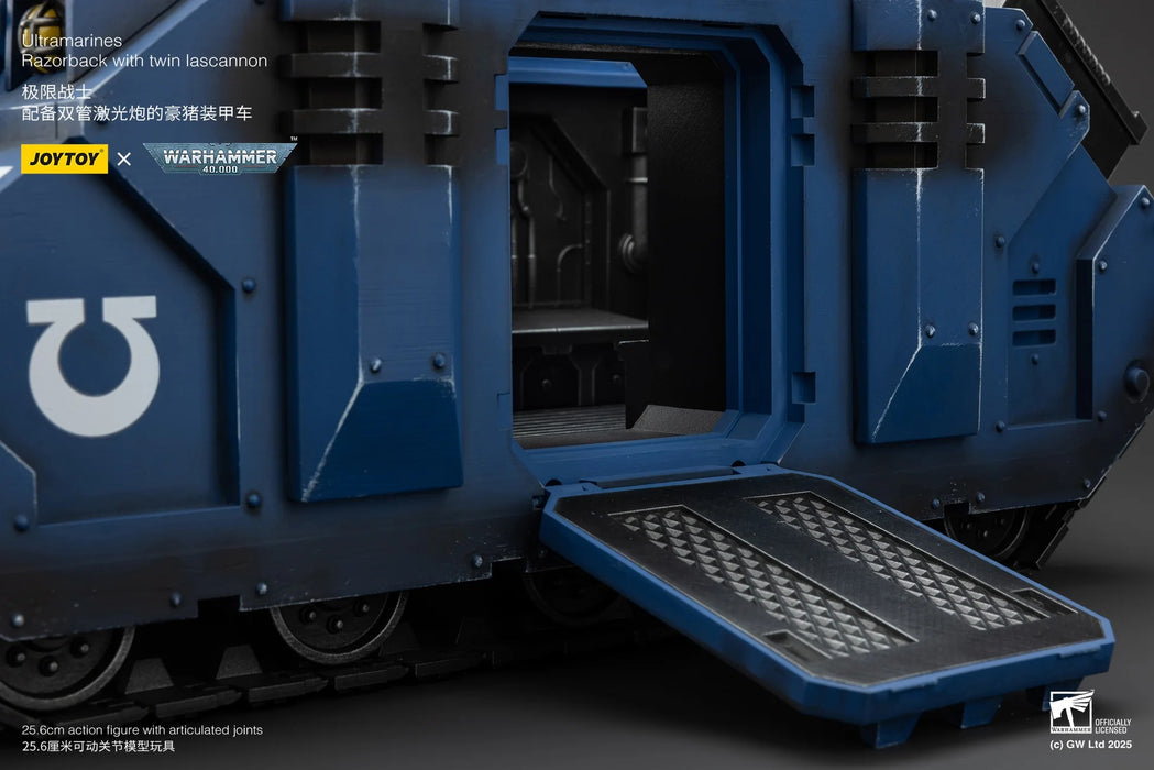 Ultramarines Razorback with twin lascannon (1/18 warhammer 40k) | Action Figure | JOYTOY