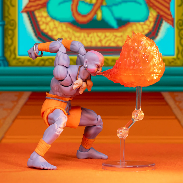 Ultra Street Fighter II Dhalsim 1/12 Scale Action Figure Deluxe Player 2 (Exclusive) | Jada Toys