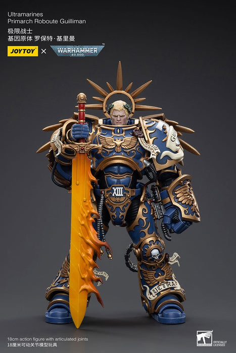 Ultramarines Primarch Roboute Guilliman (1/18 Warhammer 40k) | Action Figure | JOYTOY