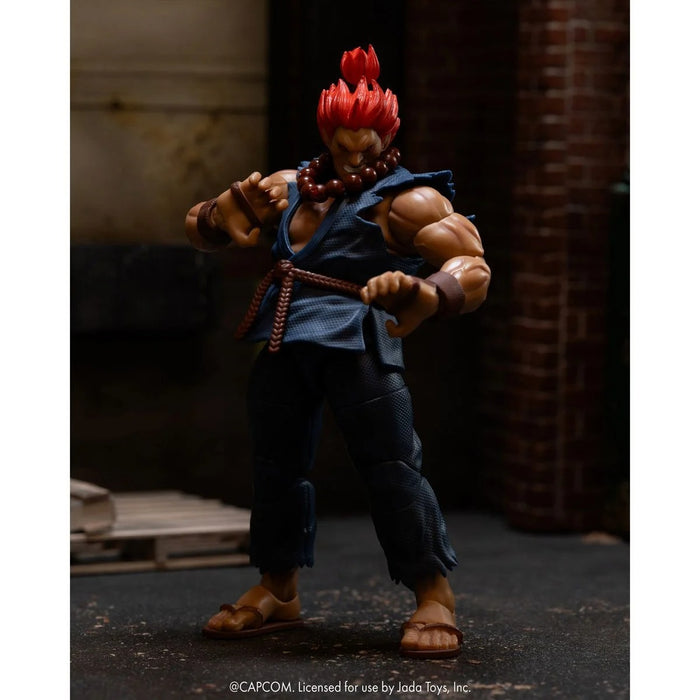 [PREORDER] Ultra Street Fighter II Akuma 6-Inch Scale Action Figure | Jada Toys Street Fighter Action Figures