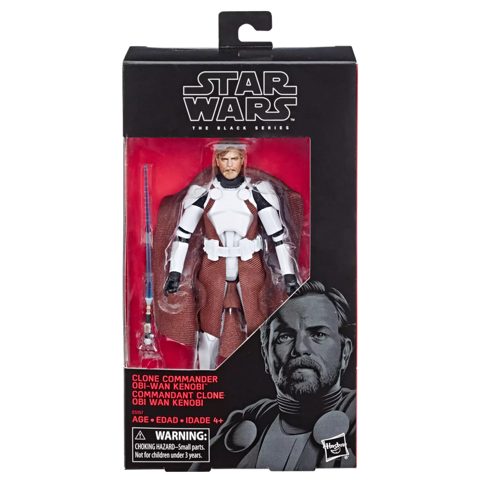 Clone Commander Obi-Wan Kenobi | Star Wars The Black Series | Action Figure