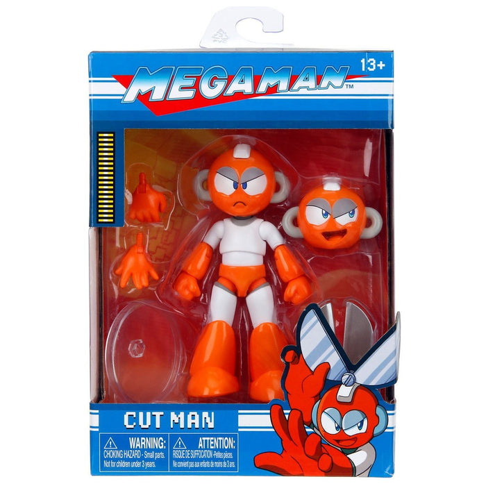 Cut Man (Mega Man) | 1:12 Scale Action Figure | Jada Toys