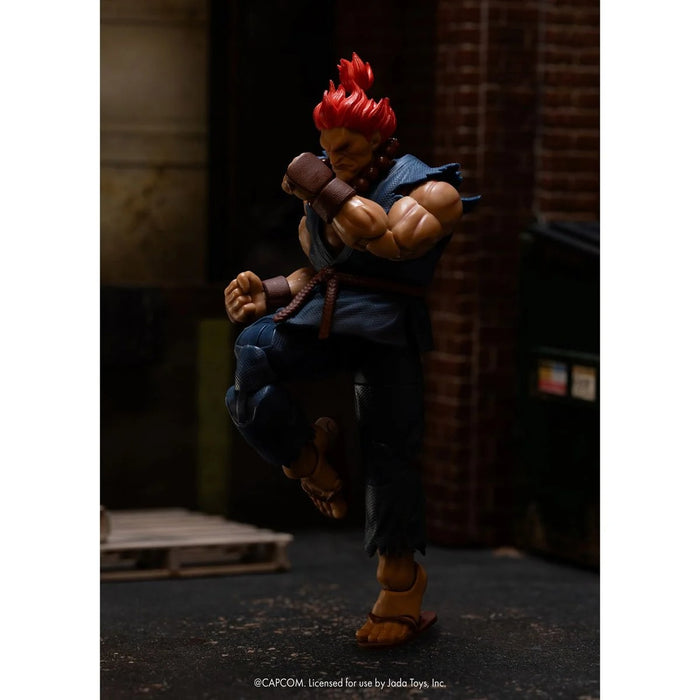 [PREORDER] Ultra Street Fighter II Akuma 6-Inch Scale Action Figure | Jada Toys Street Fighter Action Figures