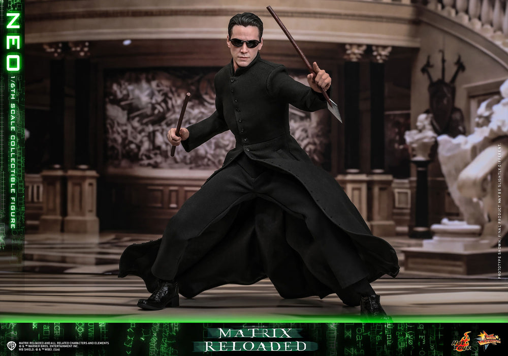 [PREORDER] Neo (Matrix Reloaded) MMS868 | Sixth Scale Action Figure | Hot Toys