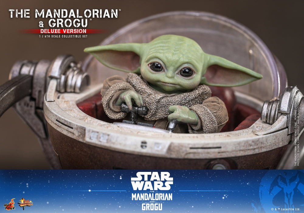 [PREORDER] The Mandalorian™ and Grogu™ (Deluxe Version) MMS872 | Sixth Scale Figure | Hot Toys