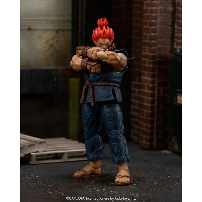 [PREORDER] Ultra Street Fighter II Akuma 6-Inch Scale Action Figure | Jada Toys Street Fighter Action Figures