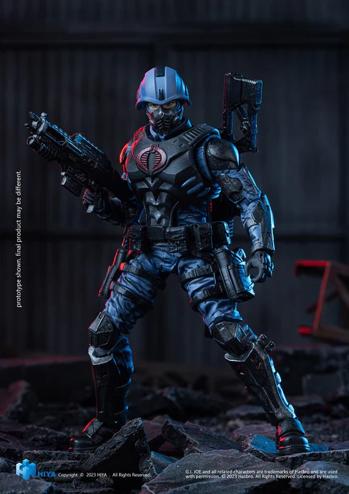 G.I.Joe Cobra Trooper (1/18 Scale) | Action Figure | HIYA Toys