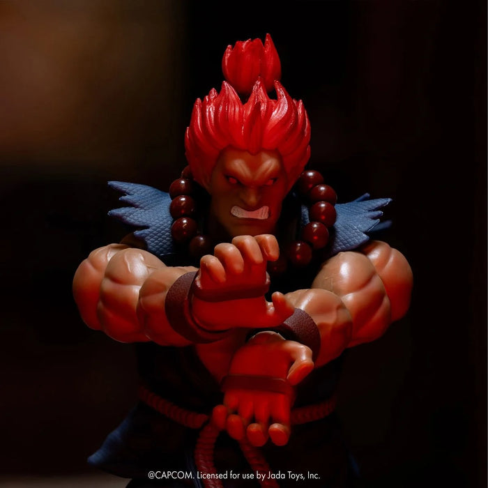 [PREORDER] Ultra Street Fighter II Akuma 6-Inch Scale Action Figure | Jada Toys Street Fighter Action Figures