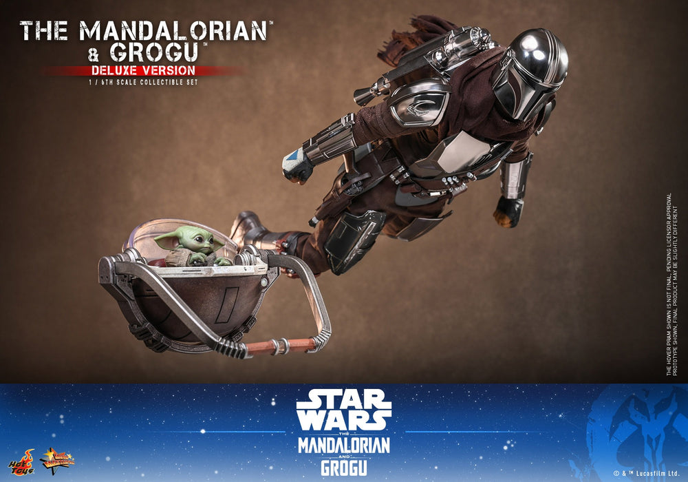 [PREORDER] The Mandalorian™ and Grogu™ (Deluxe Version) MMS872 | Sixth Scale Figure | Hot Toys
