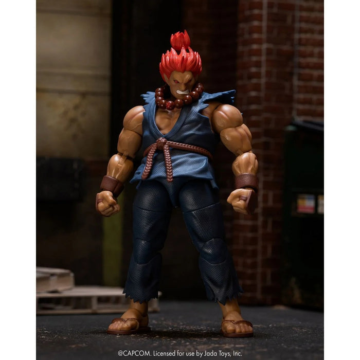 [PREORDER] Ultra Street Fighter II Akuma 6-Inch Scale Action Figure | Jada Toys Street Fighter Action Figures