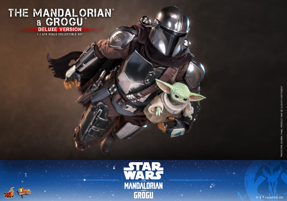 [PREORDER] The Mandalorian™ and Grogu™ (Deluxe Version) MMS872 | Sixth Scale Figure | Hot Toys
