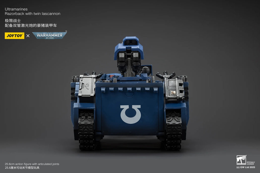 Ultramarines Razorback with twin lascannon (1/18 warhammer 40k) | Action Figure | JOYTOY
