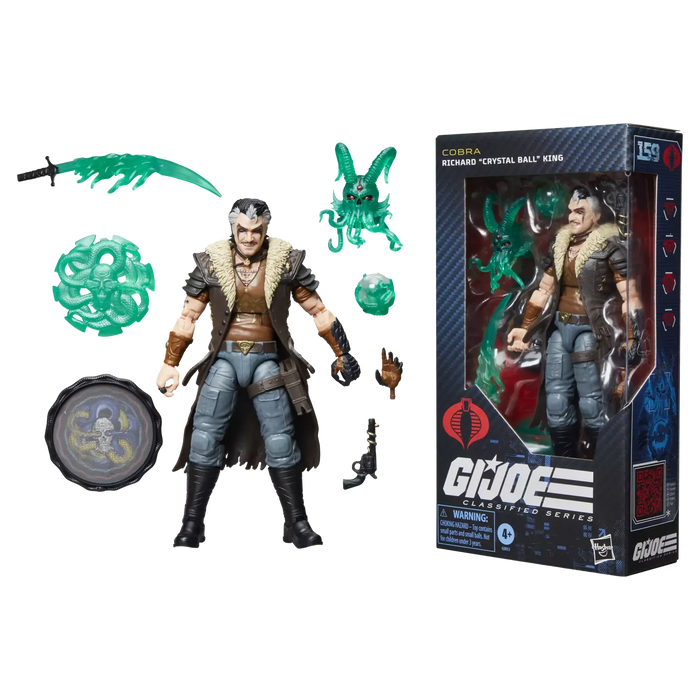G.I. Joe Classified Series #159, Richard "Crystal Ball" King