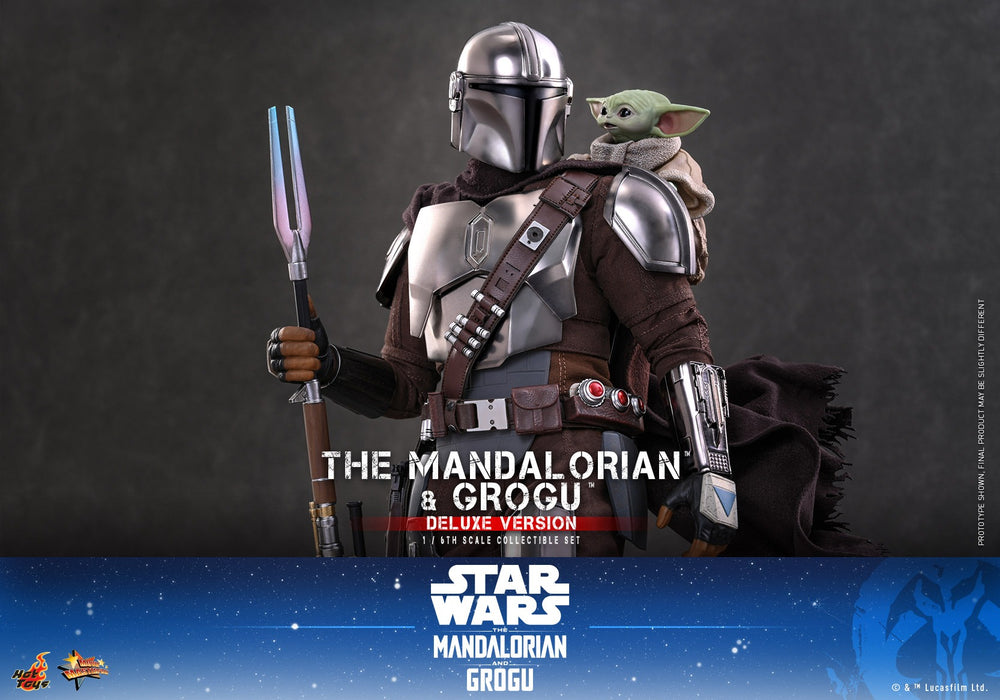 [PREORDER] The Mandalorian™ and Grogu™ (Deluxe Version) MMS872 | Sixth Scale Figure | Hot Toys