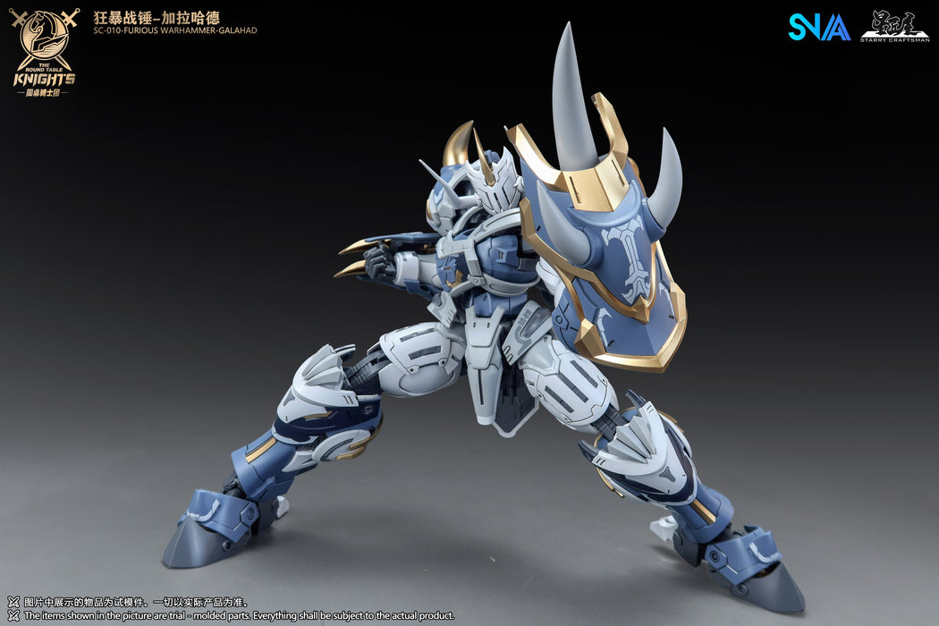 SNAA 1/144 The Round Table Knights Furious Warhammer Galahad | Model Kit | SNAA