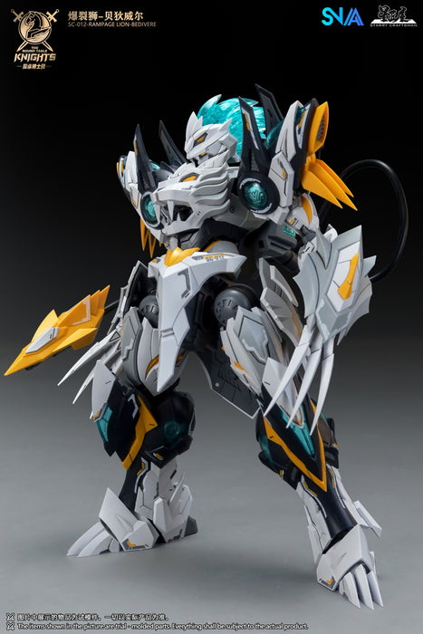 SNAA 1/144 The Round Table Knights Rampage Lion Bedivere | Model Kit | SNAA