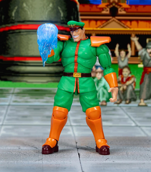 Ultra Street Fighter II M. Bison 1/12 Scale Action Figure Deluxe Player 2 (Exclusive) | Jada Toys