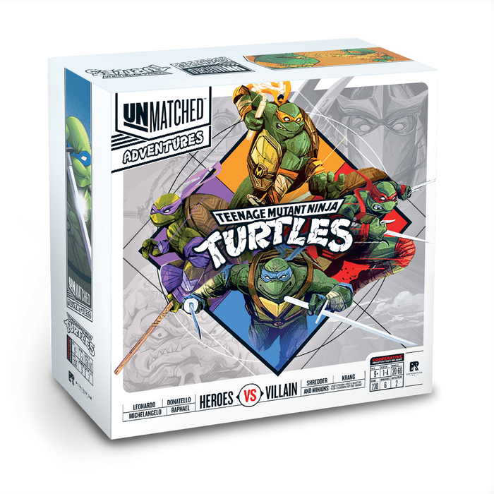 Unmatched Adventures: Teenage Mutant Ninja Turtles (BUNDLE) | Board Games | Restoration Games