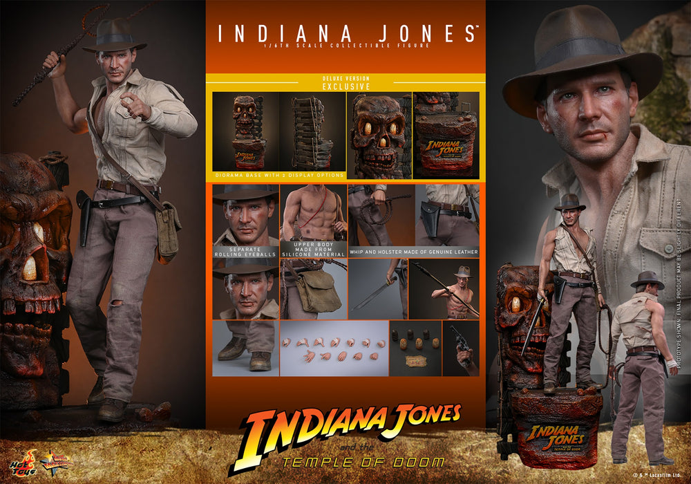 [PREORDER] Indiana Jones (Deluxe Version) MMS861 | Sixth Scale Figure | Hot Toys
