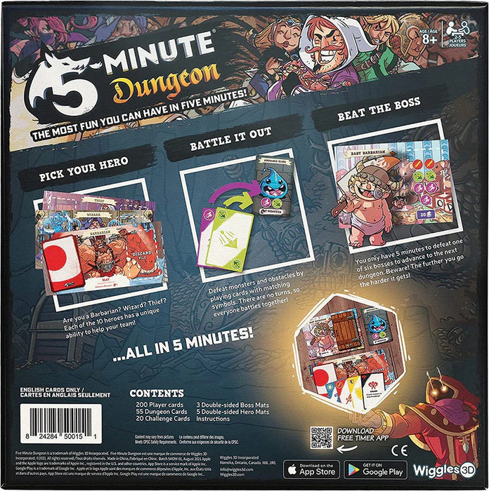 5 Minute Dungeon | Boardgame | Outset Media