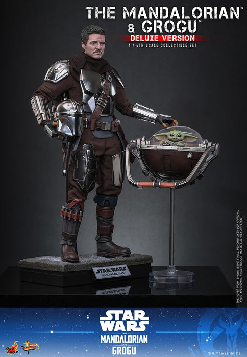 [PREORDER] The Mandalorian™ and Grogu™ (Deluxe Version) MMS872 | Sixth Scale Figure | Hot Toys