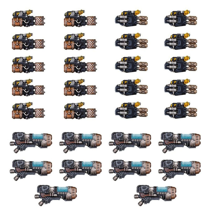 Heavy Weapons Upgrade Set – Heavy Flamers, Multi-meltas, and Plasma Cannons | Legiones Astartes | Warhammer: The Horus Heresy