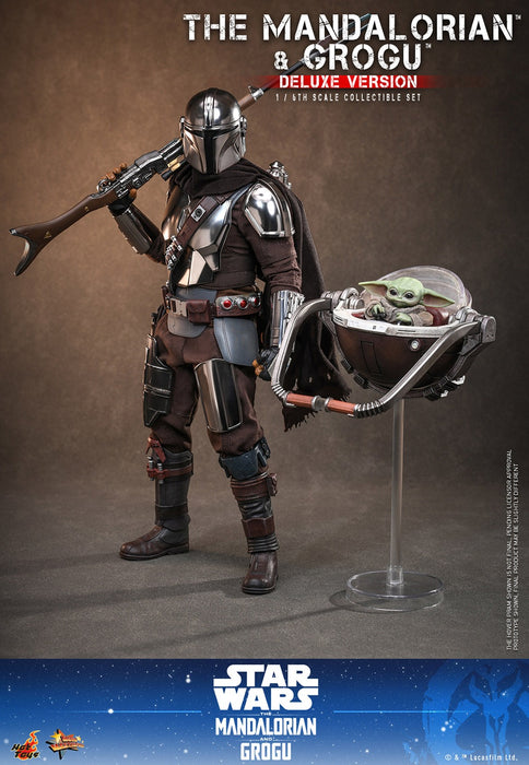 [PREORDER] The Mandalorian™ and Grogu™ (Deluxe Version) MMS872 | Sixth Scale Figure | Hot Toys