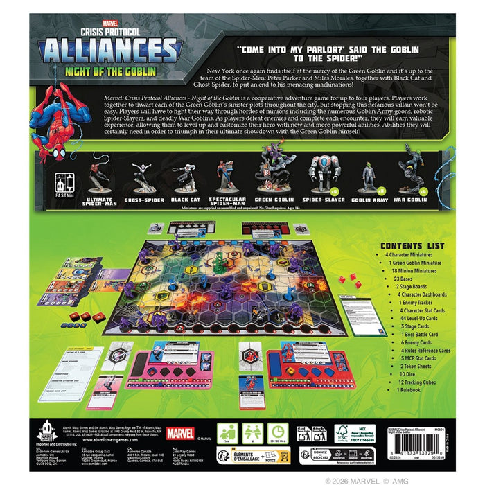 Crisis Protocol Alliances: Night Of The Goblin | Board Games | Atomic Mass Games
