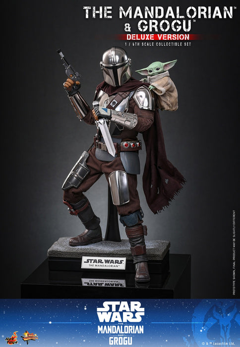 [PREORDER] The Mandalorian™ and Grogu™ (Deluxe Version) MMS872 | Sixth Scale Figure | Hot Toys