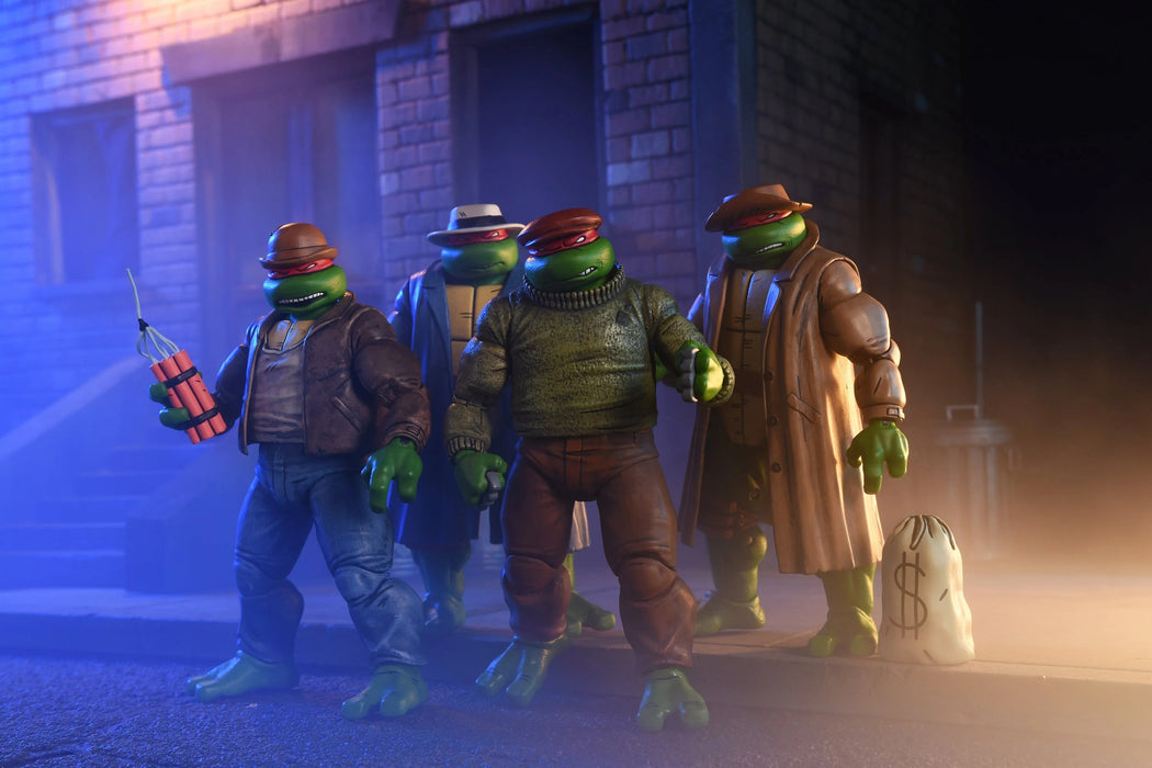 Teenage Mutant Ninja Turtles (Mirage Comics) - Gangster Turtles 7” Scale Action Figure 4-Pack